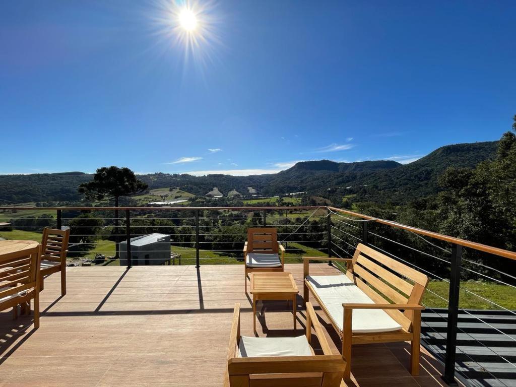 Casa Por Do Sol Com Banheira De Hidromassagem Βίλα Urubici Εξωτερικό φωτογραφία